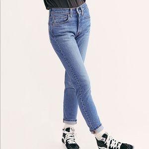 Levi’s 501 Lightly distressed jeans